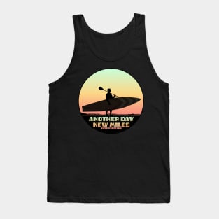 Paddle board sunrise Tank Top